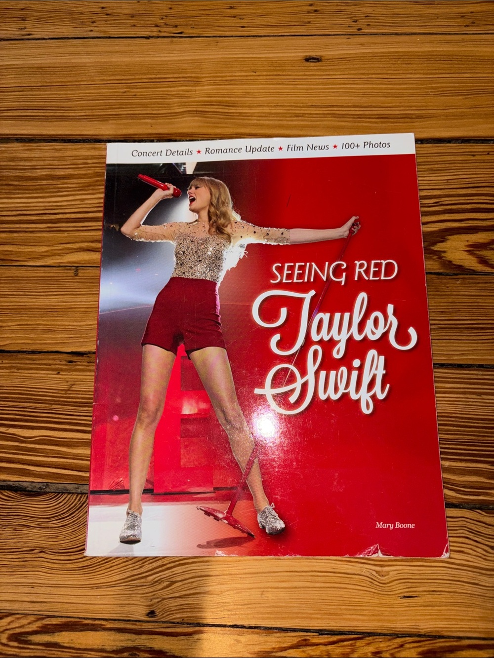 Taylor Swift Seeing Red Book